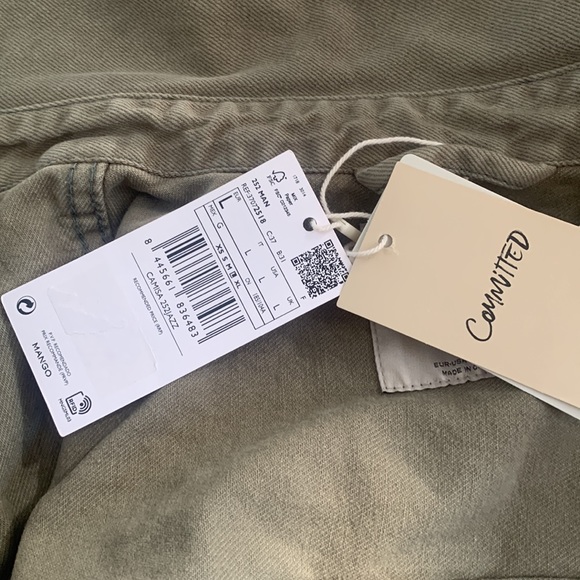 Mng army green jacket - Picture 3 of 3